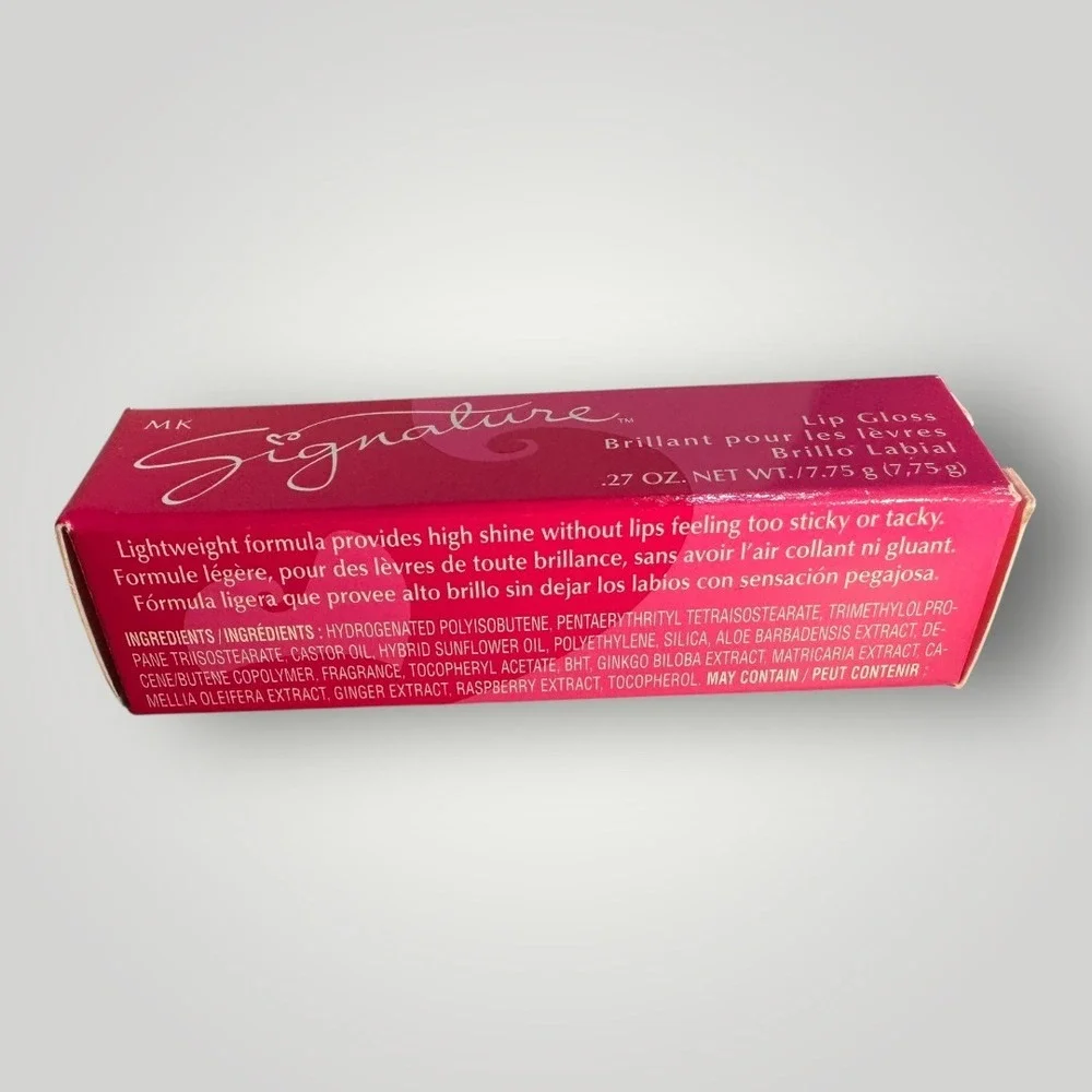 Mary Kay Signature Lip Gloss Pink Pearl Rose Perle 714100 0.27 oz‎ New in Box